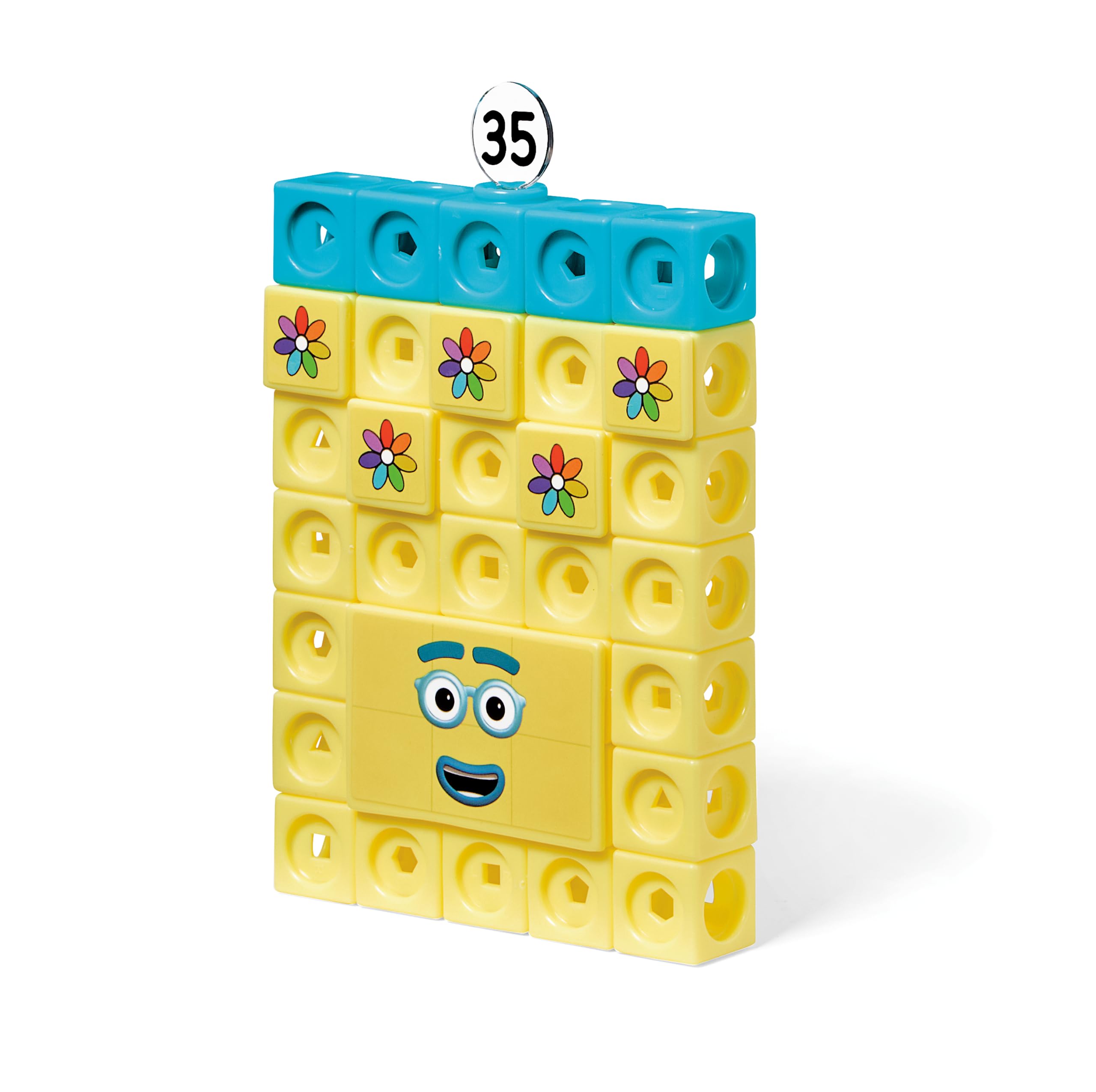 Learning Resources Numberblocks 31-40 MathLink® Cubes Set de Actividades | Juguete Numberblocks para aprender a contar y desarrollar habilidades matemáticas de forma divertida, 3-5 años