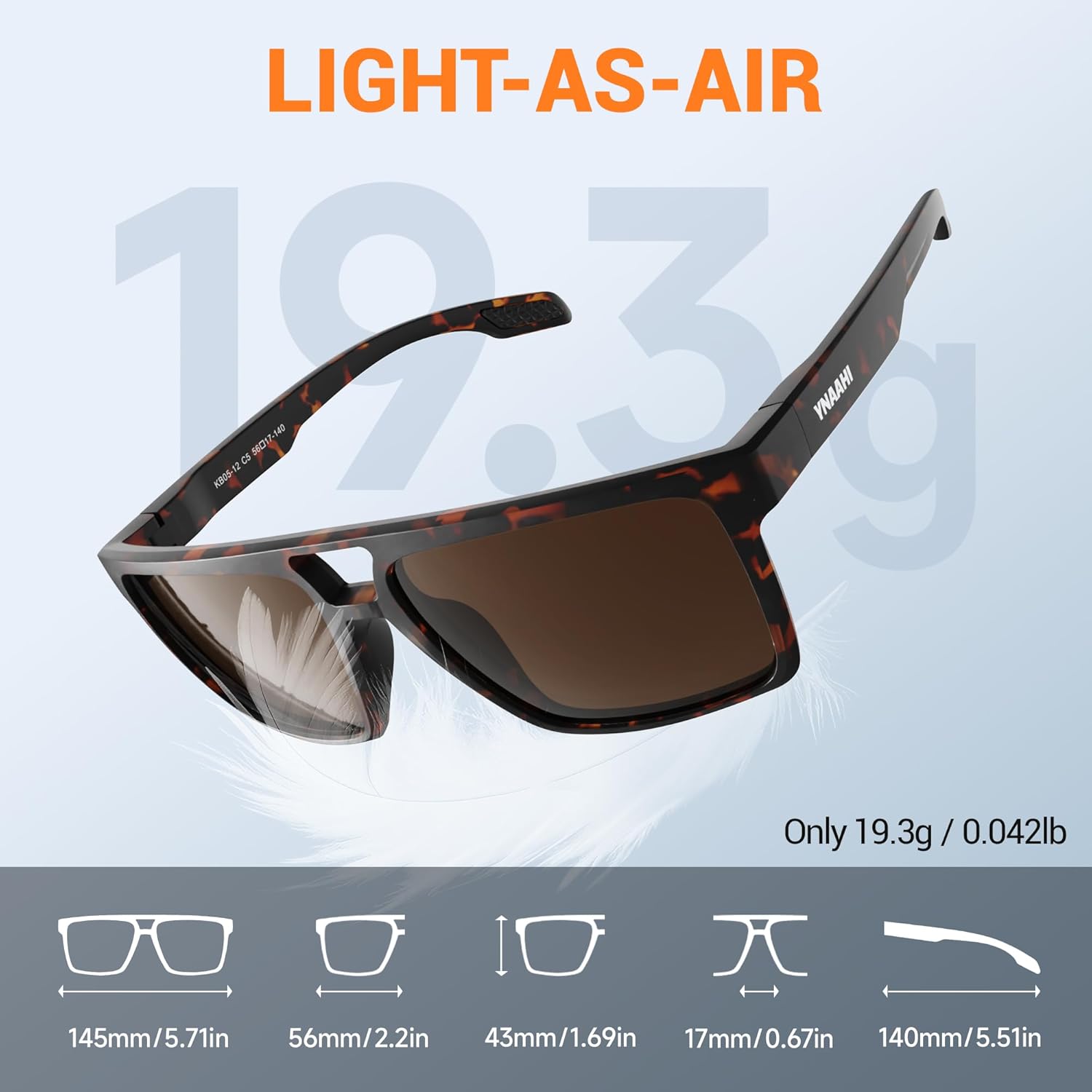 Polarized Aviator Sunglasses for Men Women, UV Protection. Design for Running Fishing Golf and Outdoor Sports - Image 5