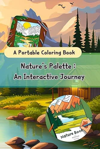 Nature's Palette An Interactive Journey Beautiful nature of Coloring Books