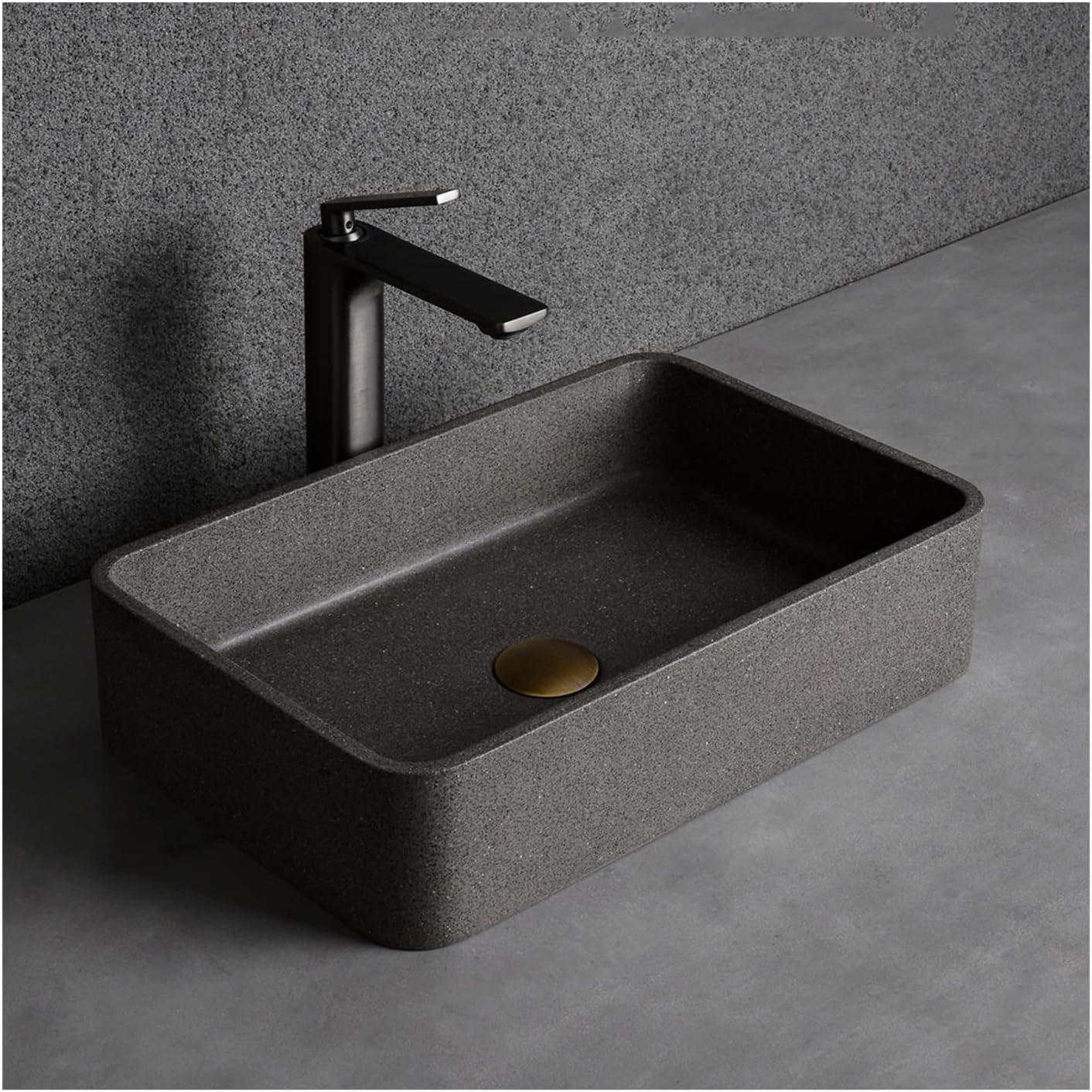 Bathroom Sink Above Counter Ceramic Sink Bowl 19.7"x12.8