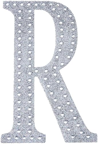 Miniatura 6 de Efavormart - Calcomanías autoadhesivas con números de diamantes de imitación de 4 pulgadas para manualidades, arte de manualidades, decoración de