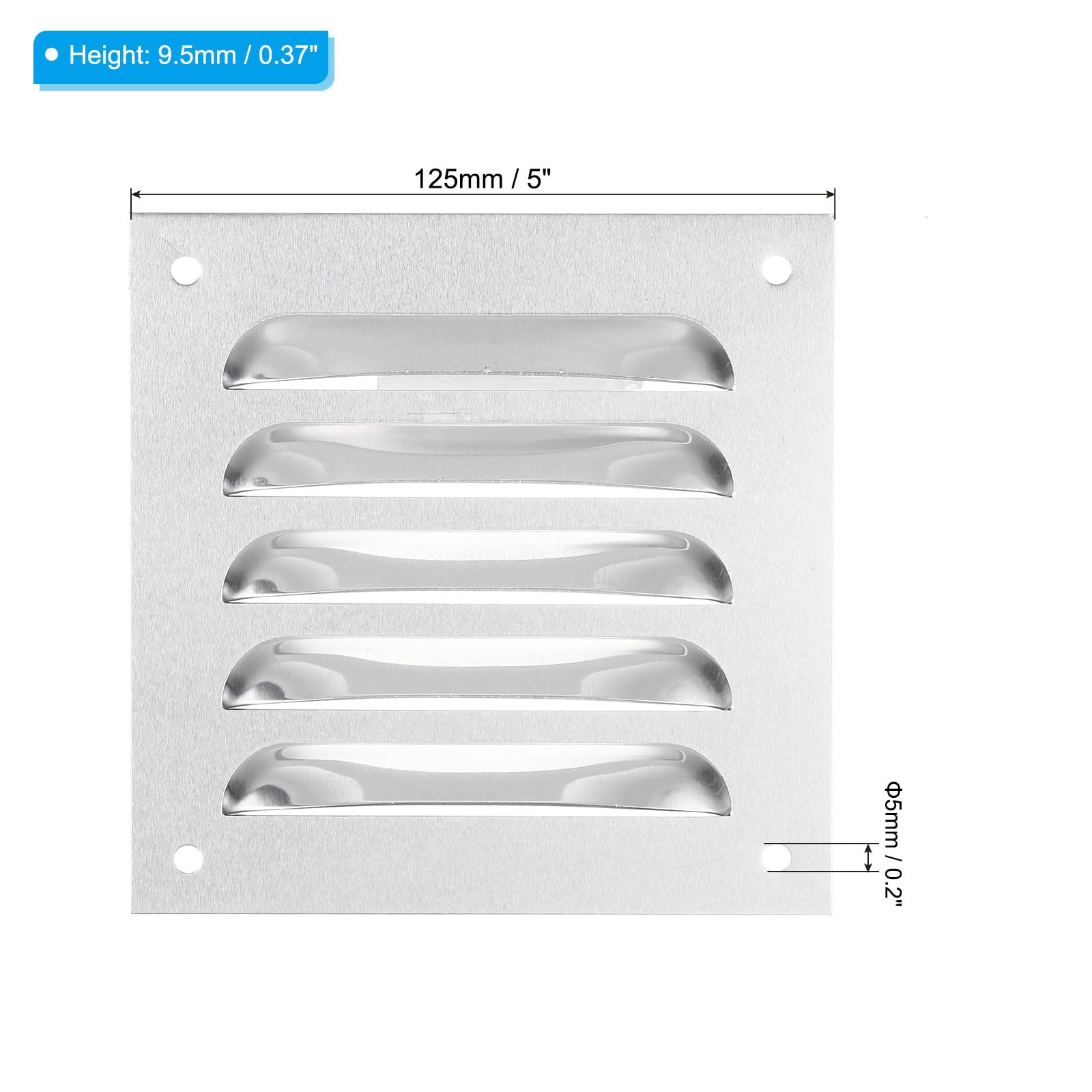 PATIKIL 5 x 5 Inch Vent Cover - Image 2