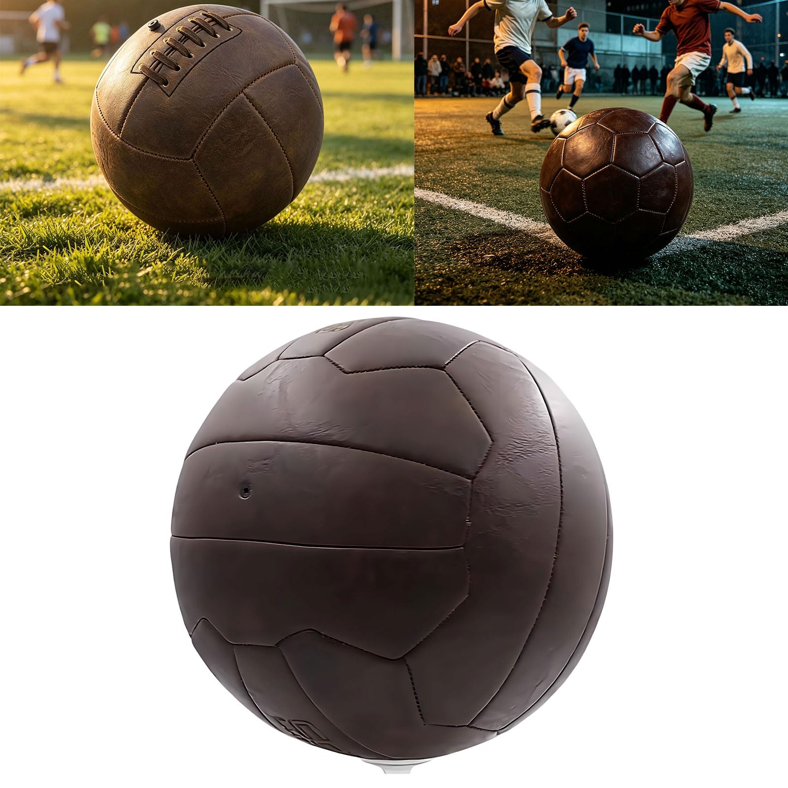 Balón de fútbol de PU tamaño 5 para práctica de Rutina