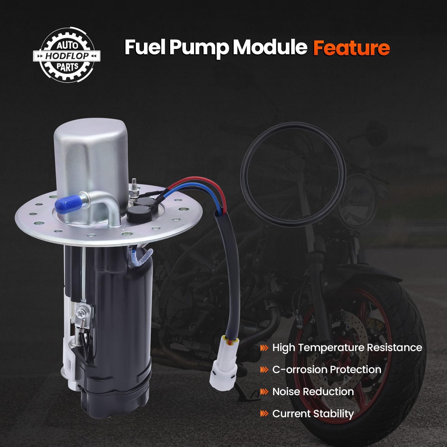 15100-35F30 Fuel Pump Assembly Compatible with Suzuki SV650 SV650A SV650S SV650SA 2003-2007, SV1000 SV1000S 2003-2005, GSXR1000 GSXR1000Z 2003-2004 Replace# 1510035F30 - Image 7