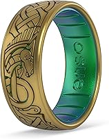 Vista 7 de Enso Rings Colección Lord of the Rings - Anillos de silicona cómodos - Anillos Rohan, Elven y Hobbit