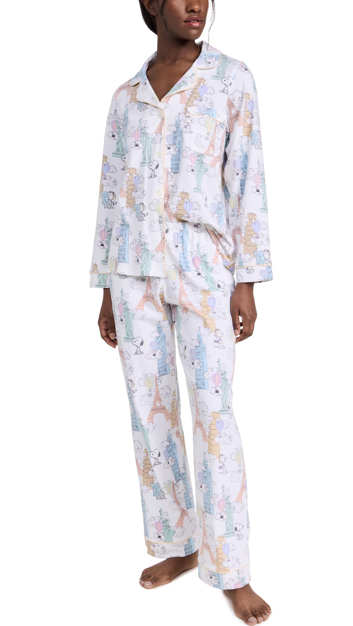 BedHead Pajamaswomens Long Sleeve Classic Pj Set