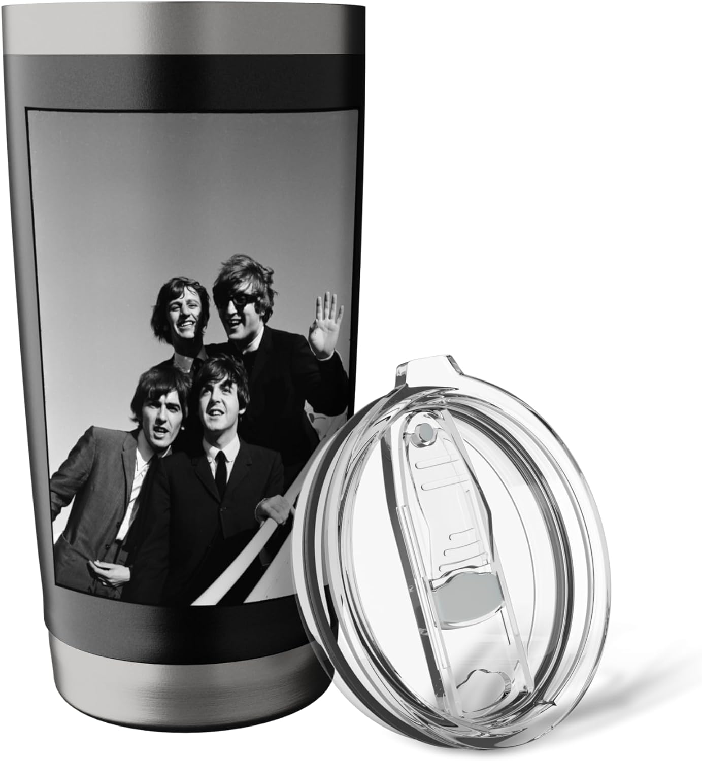 Beatles_005 Stainless Steel Insulated Tumbler - Image 5