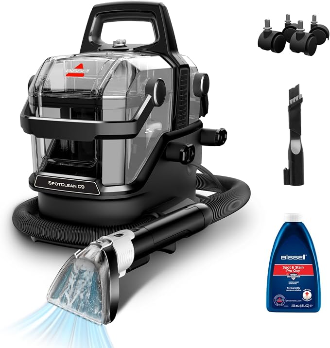BISSELL SpotClean C9 Limpiador de Manchas Portátil 3911N