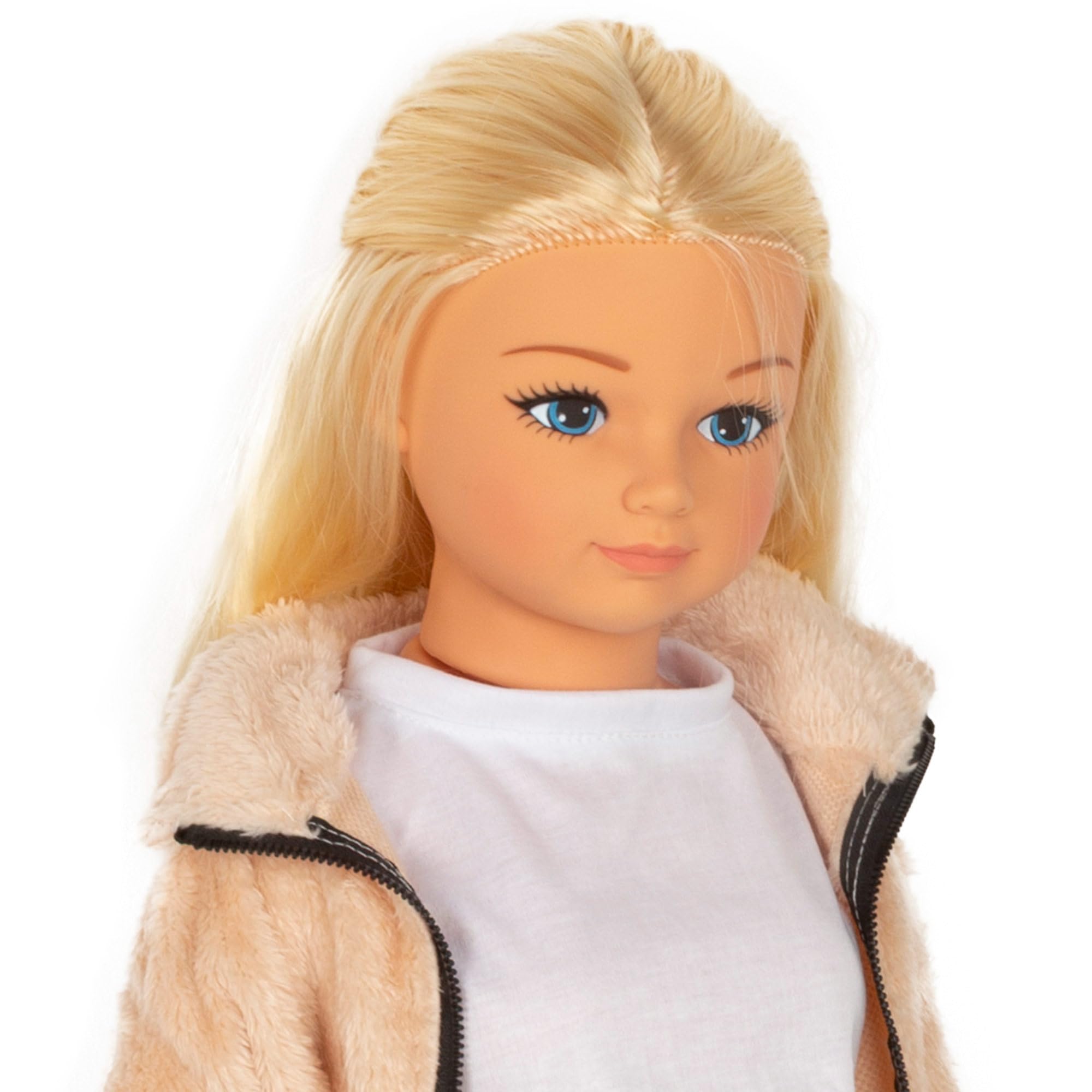 ColorBaby Maria Casual 39653 Grande poupée Jupe, Accessoires Inclus, poupées à coiffer, Jeux de rôle, Jouets pour Enfants de Plus de 3 Ans