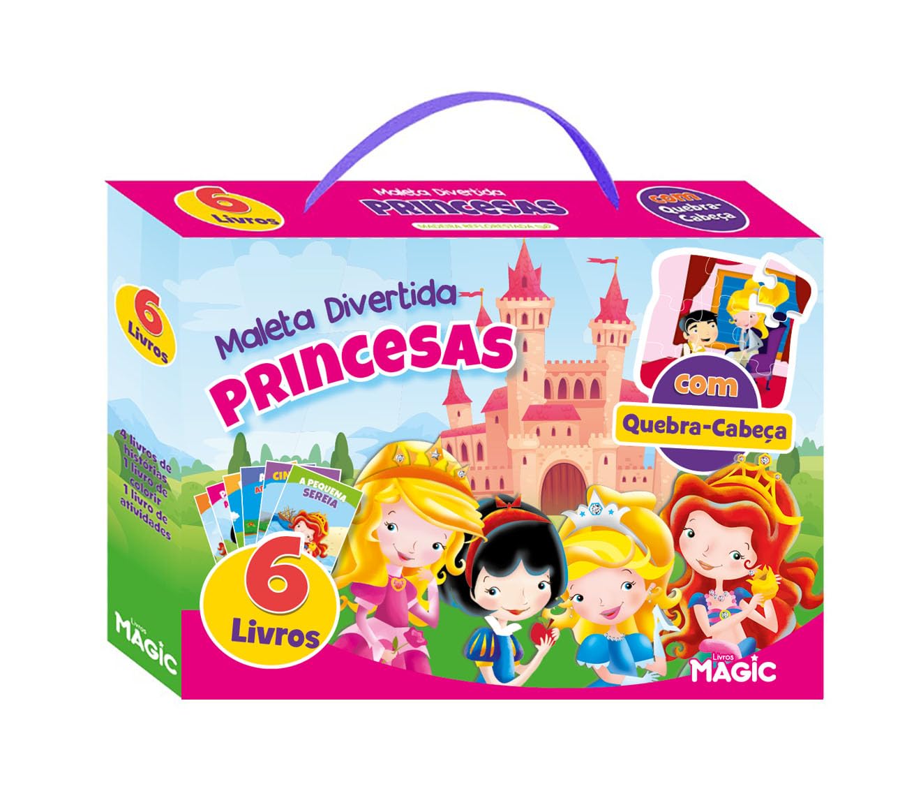 Princesas - Maleta Divertida | Amazon.com.br
