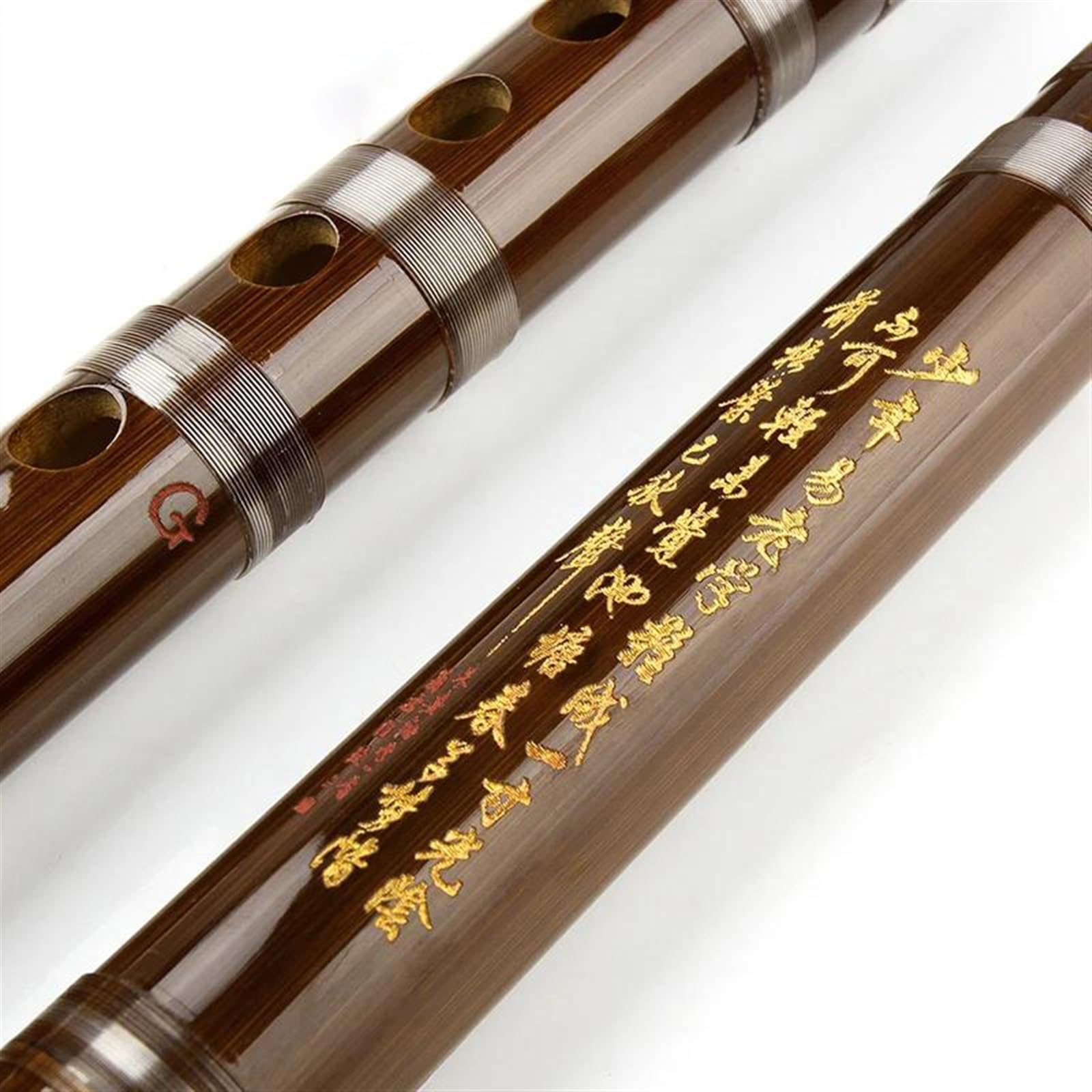 Flauto Di Bambù Flauto Traverso Cinese Professionale In Bambù Dizi Musicais Flauto In Bambù A Doppia Spina Con 6 Fori(G key)