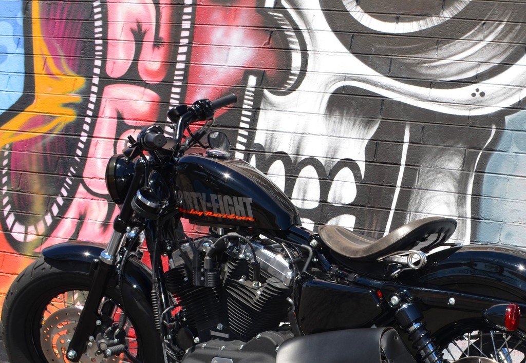 JBSporty ♧ Coil and Ignition Relocation Bracket w/Orange Taylor Wires Compatible with Harley Davidson Sportster, Nightster, 72, 48 Iron Roadster 883 1200 ♤