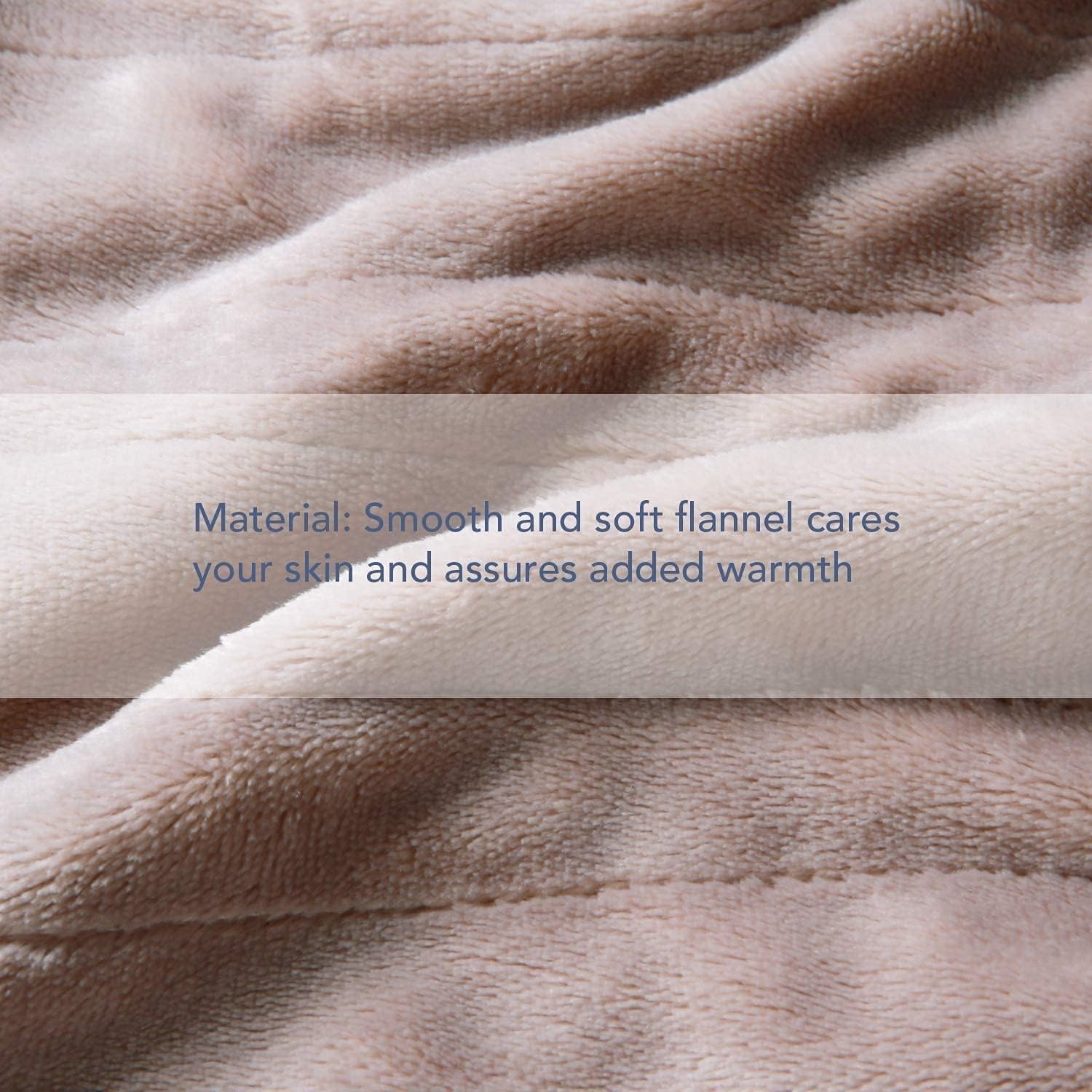 review Electric Blanket Heated Throw 72