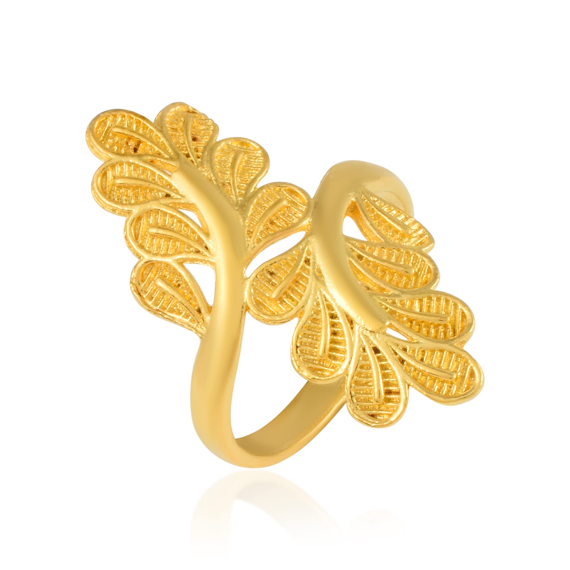 Memoir Brass 1 Gram Gold plated Handmade Floral design Traditional Finger ring Women Fashion jewelery (ORHR7829) (B0BXLQVXN9) Amazon Price History, Amazon Price Tracker