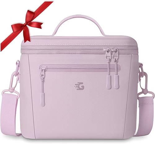 Miniatura 17 de Bolsa de almuerzo aislada para mujer y niñas - Impermeable, a prueba de fugas, ligera, reutilizable, enfriadora para la escuela, el trabajo, el