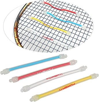 Amazon Setokaya スカッシュ テニスラケット用 ー 振動吸収 振動止め 4色セット Wqbz 01 105 Setokaya 振動止め