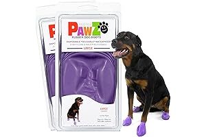 PawZ Waterproof and Anti Slip Dog Rubber Boots