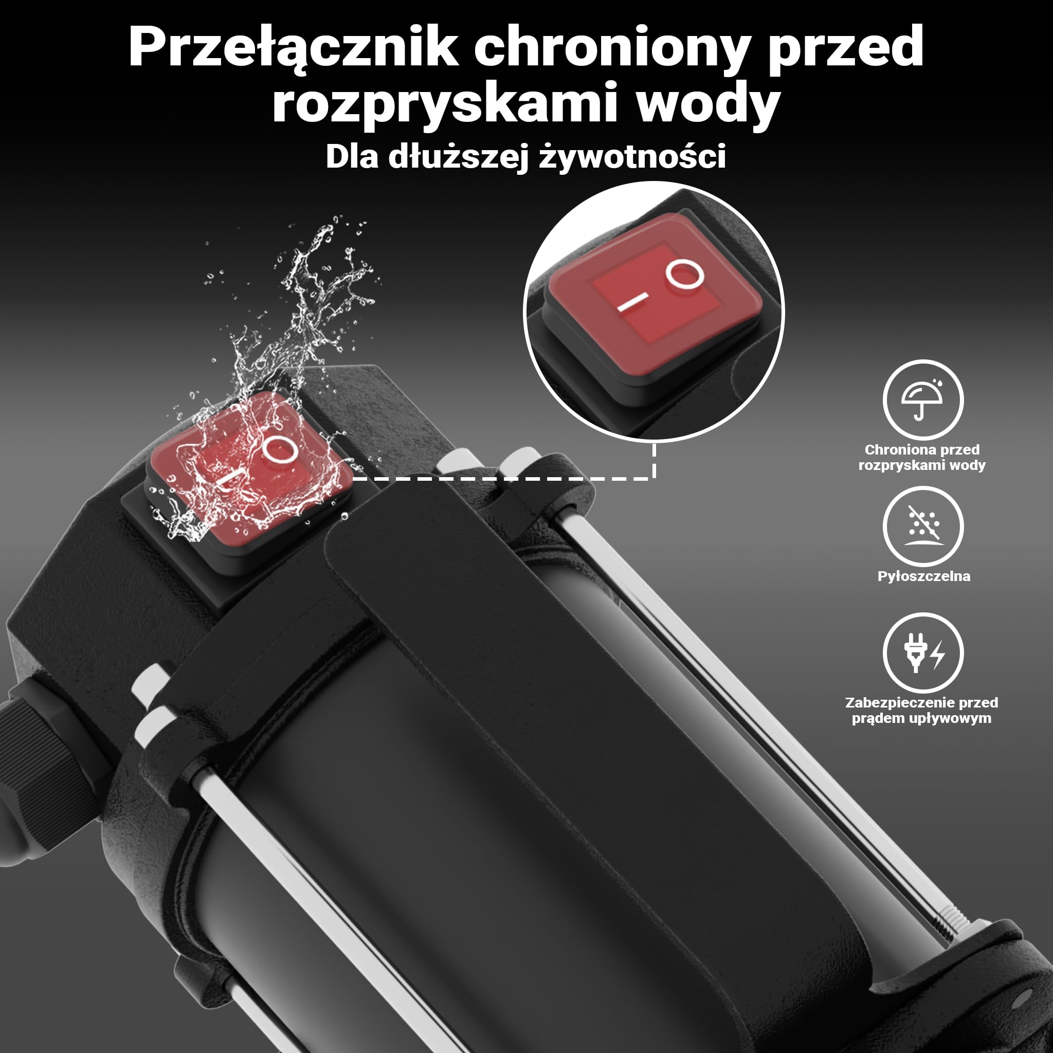 Wiltec Pompa do oleju napędowego, opałowego 550 W 80 l/min, przenośna z zaciskami krokodylkami do akumulatora