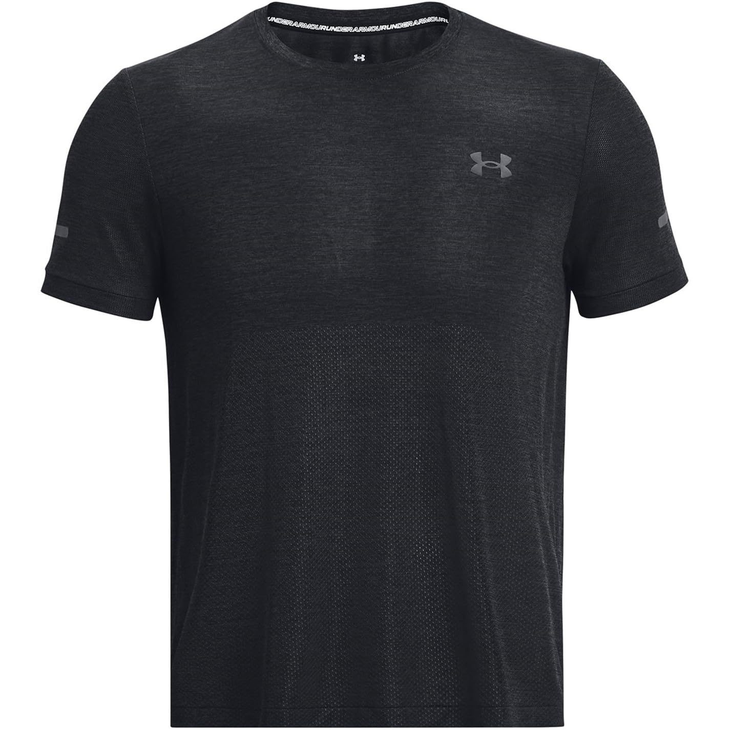 Under Armour Men's Ua Seamless Stride Ss Running Top Black Small
