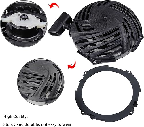 Miniatura 4 de WOTIAN 593959 Conjunto de arranque de tracción compatible con motores Briggs y Stratton 591139 590588 593961 08P502 093J02 09P602 450E 500E 550E 575E