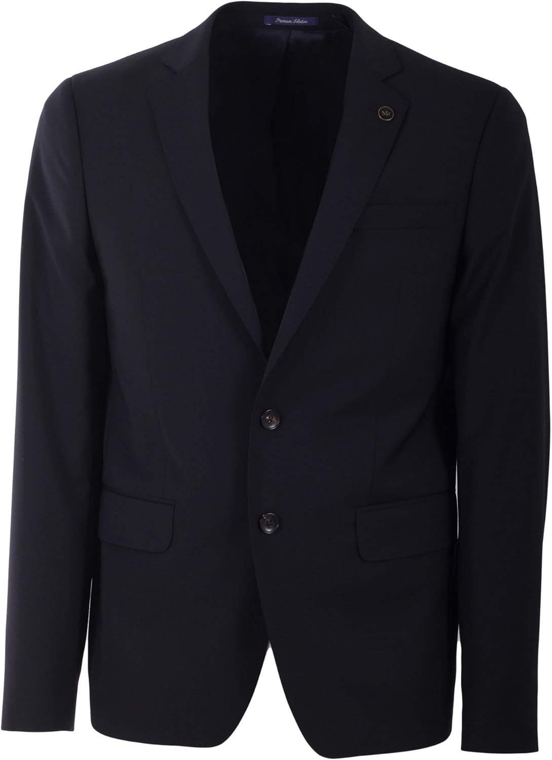 Scotch & Soda Men's 1361852 Blue Polyester Blazer at Amazon Men’s