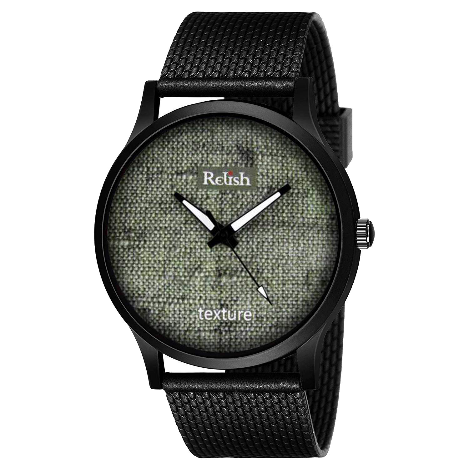 Relish Black Stainless Steel Analog Watch for Men & Boys | Black Strap | RE-BB8053 (B08T8B31NT) Amazon Price History, Amazon Price Tracker