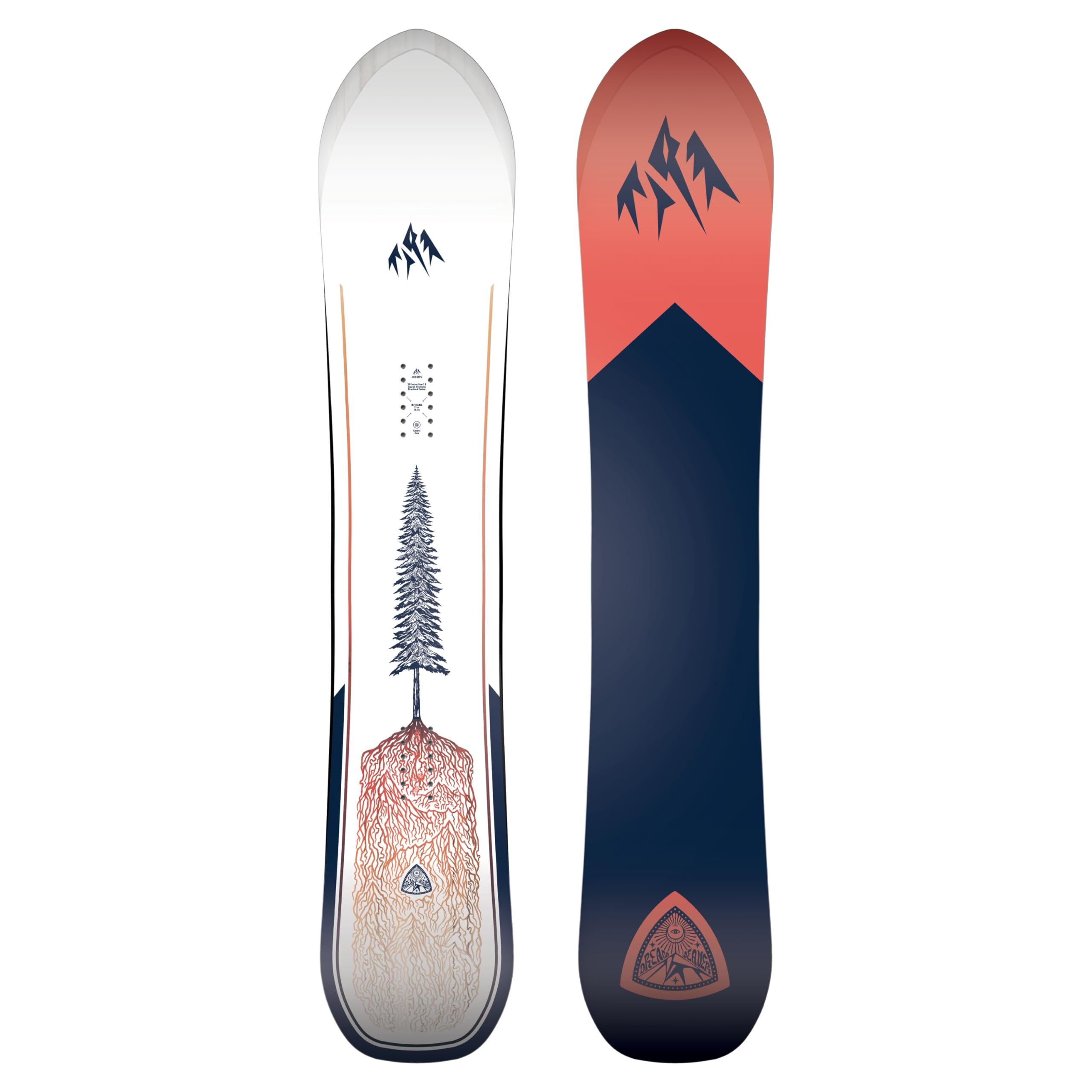 JONES - Dream Weaver - Tabla de snowboard direccional para mujer, ideal para freeriding y estilo libre All-Mountain