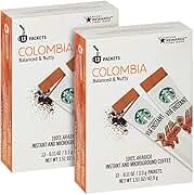 Starbucks Via Instant Medium Roast Colombia Coffee, 26 Count (Pack of 2)
