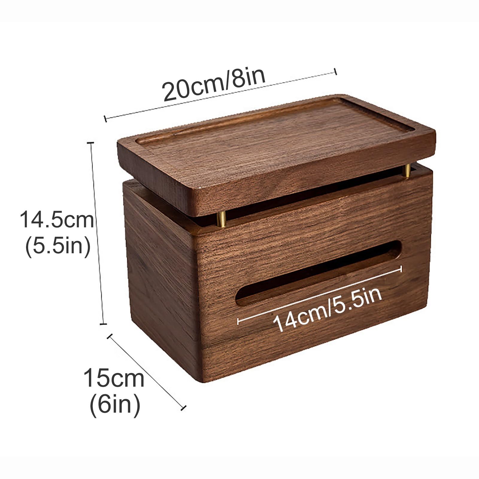 Dispensador de Papel, Dispensador Papel Secamanos, Porta Papel Higienico de Baño Madera, Portarrollos Papel Higienico, Soporte Rollo Papel Higienico Montaje en Pared