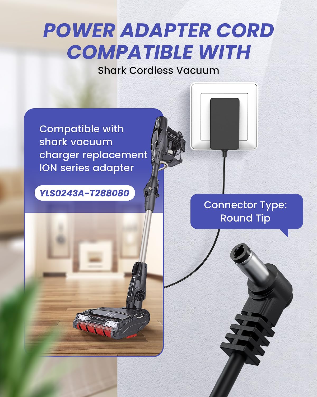 Shark vacuum charging tools and materials