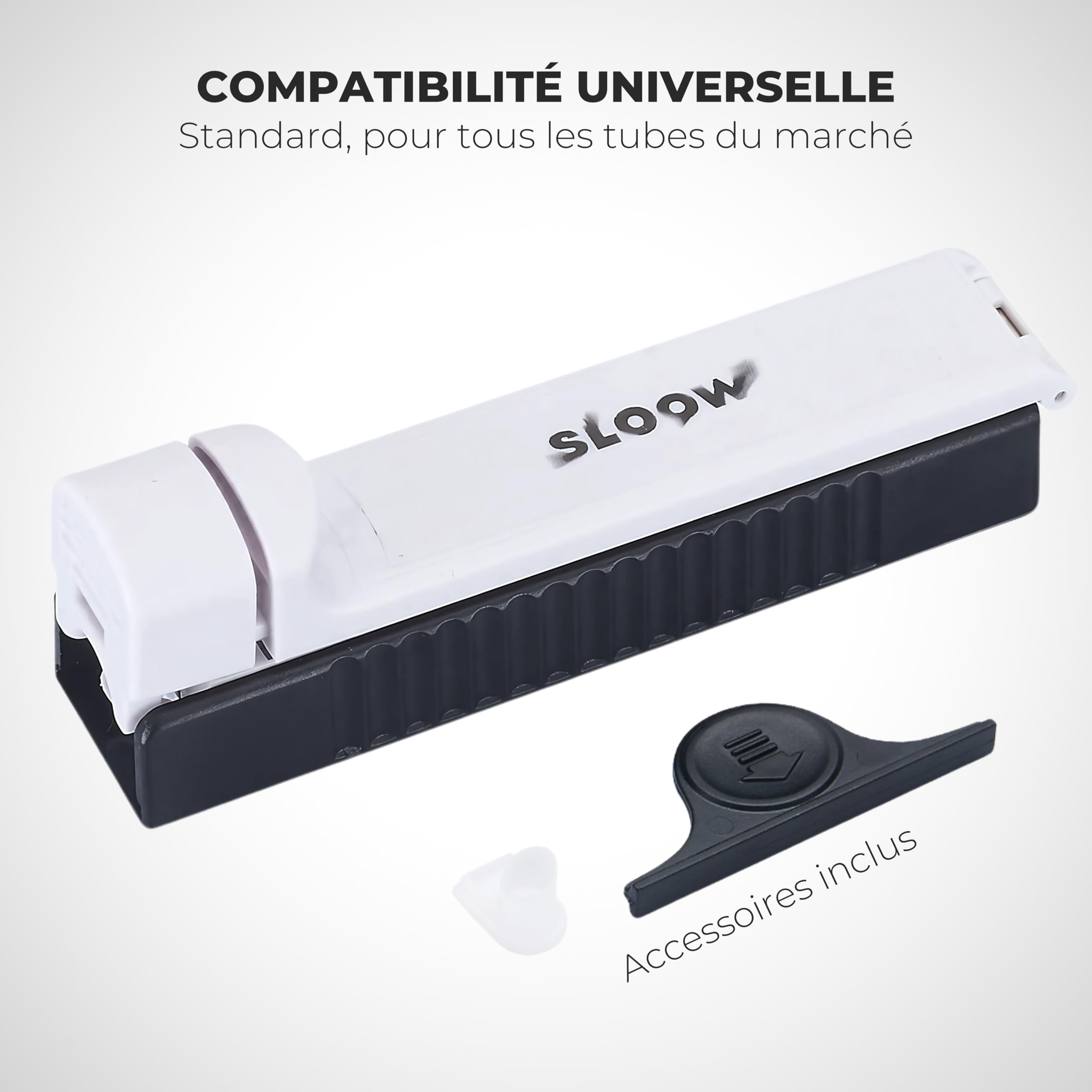 SLOOW Maszyna do tubowania, klasyczna rurka do papierosów, uniwersalna kompatybilność ze standardowymi rurkami, łatwe napełnianie, losowy kolor, 40682095
