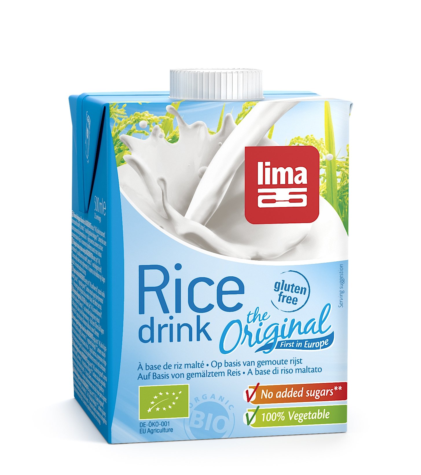 LIMA Rice Drink Original, 8er Pack (8 x 500 ml)