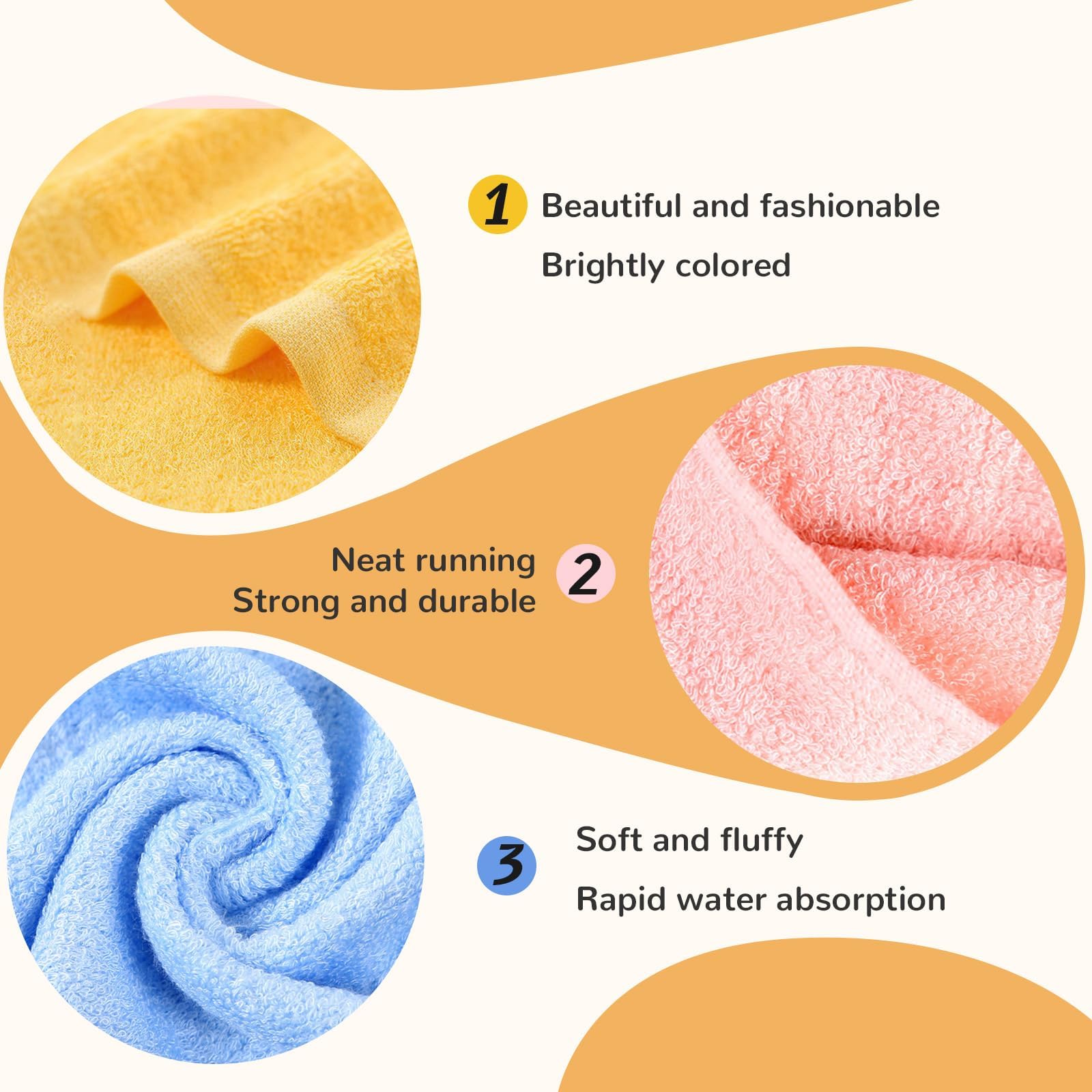 8 PCS Panno Struccante Viso,Panni Struccanti in Microfibra per Il Viso, Asciugamani Piccoli Face Towels in Microfibra - Lavabili e Delicati sulla Pelle