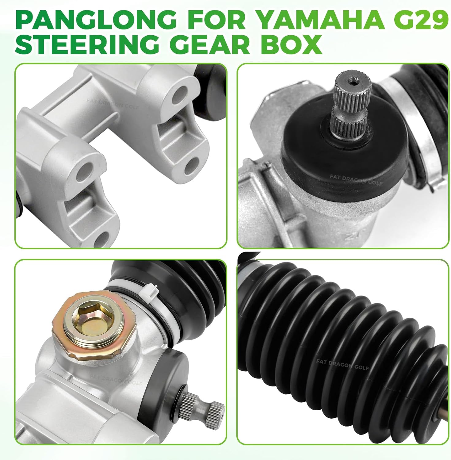 Panglong G29 Golf Cart Steering Gear Box Assembly, Fit for Yamaha Drive G29 Steering Box Gas or Electric Models, OEM#JW1-F3400-00