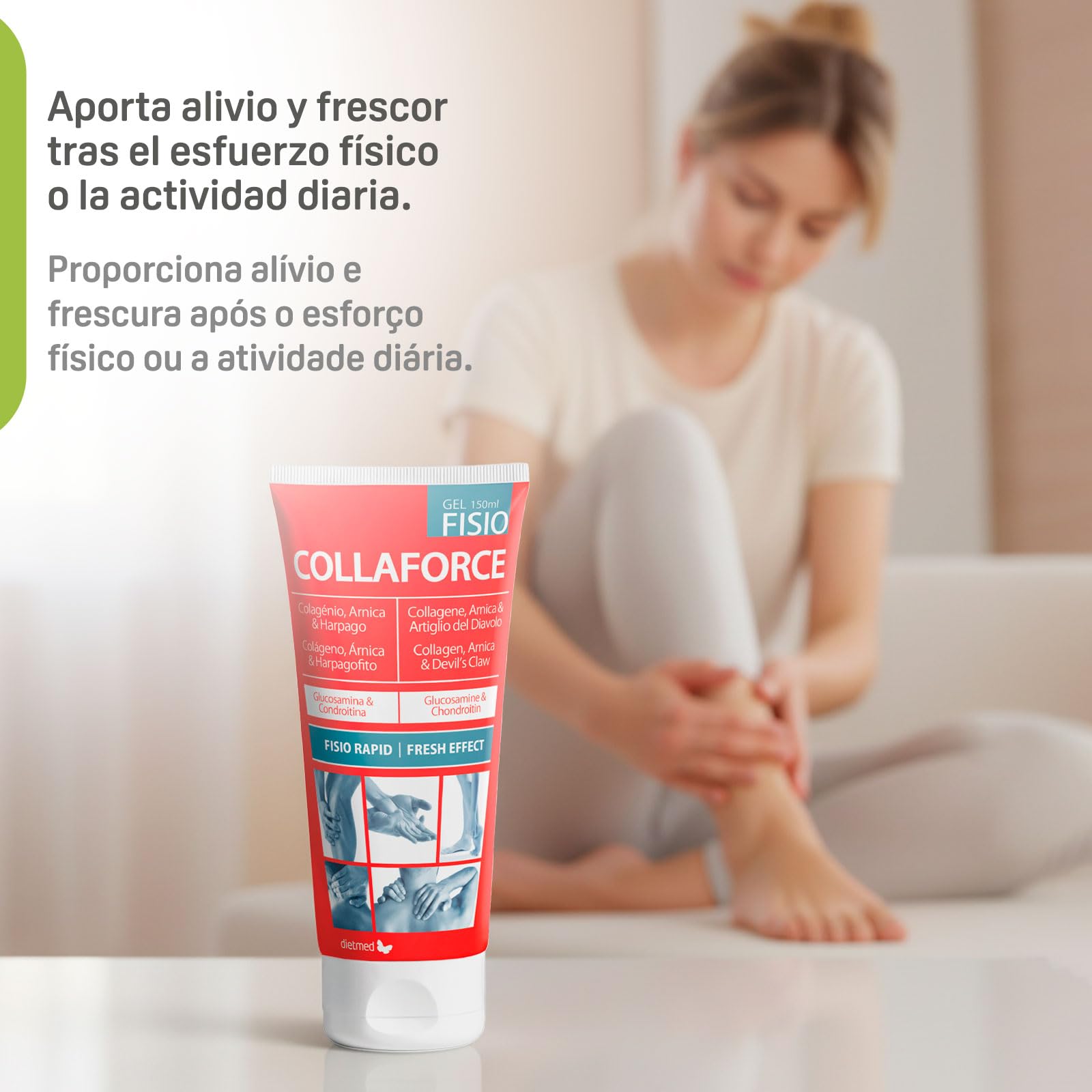 Dietmed Collaforce Fisio Gel effetto freddo, 75ml