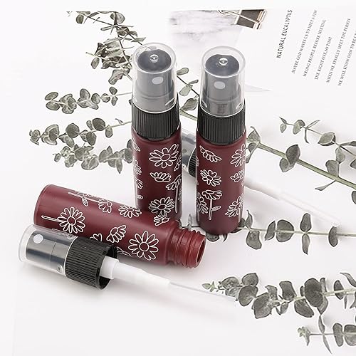 Miniatura 4 de 14 botellas de vidrio vacías de 0.3 fl oz0.36 onzas, botellas pulverizadoras de niebla fina, contenedor de perfume portátil recargable para aceites