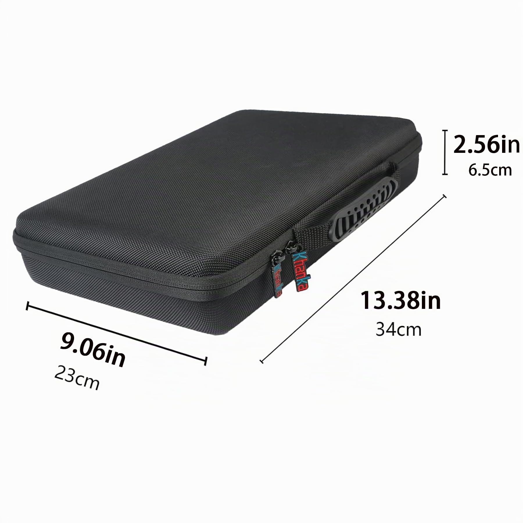Khanka Funda de transporte para teclado profesional AKAI MPK Mini MKII MK2/Mini Play de 25 teclas MIDI portátil, con espuma suave