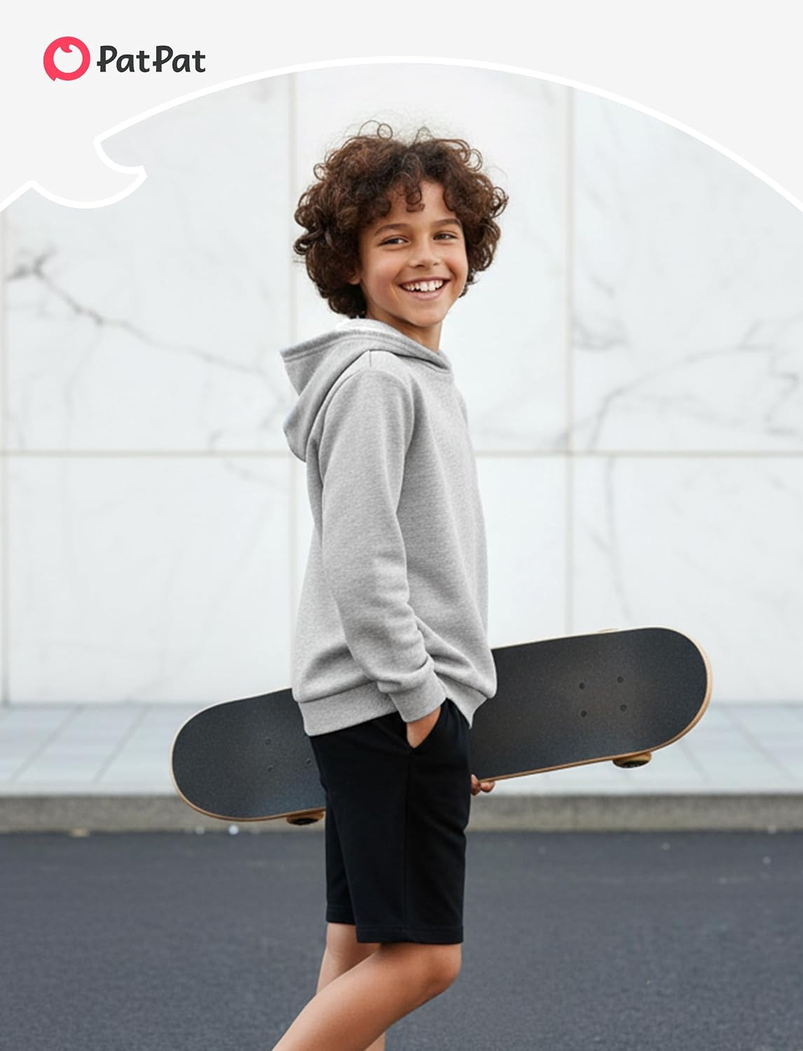 PATPAT Boys Pullover Hoodie Sweatshirts for Kids, Teen Boys 5-16 Years image 3