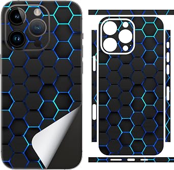 for iPhone 16 Pro Max Skin Wrap Phone Color Vinyl Decal Glass Protector Film Protective for Back Side Borders Camera Frame Not Phone Case