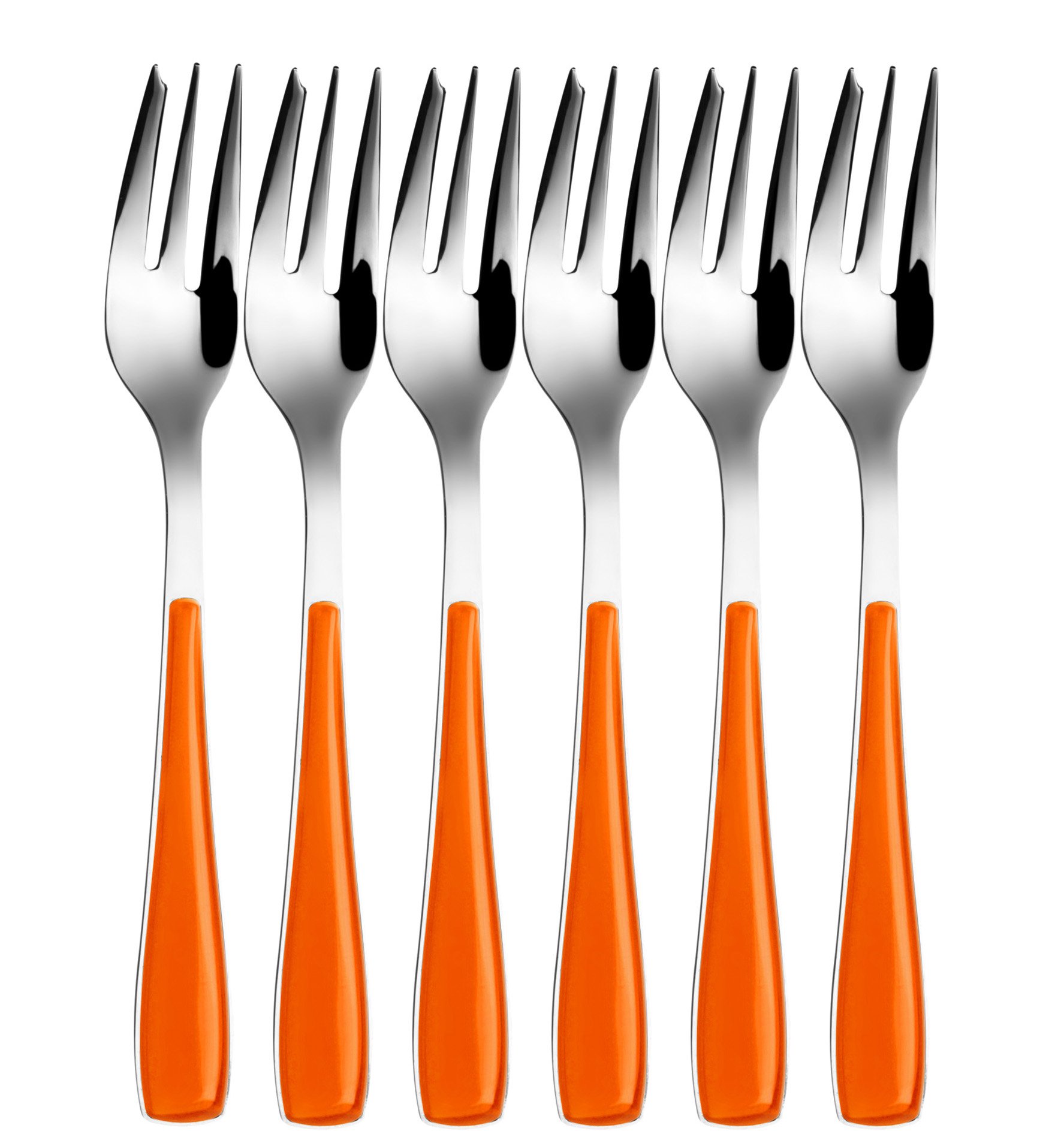 Bugatti Glnu-021f06/6 Glamour Ménagère De 6 Pièces Couteau Dessert San/acier Noir 16 X 26 X 3 Cm