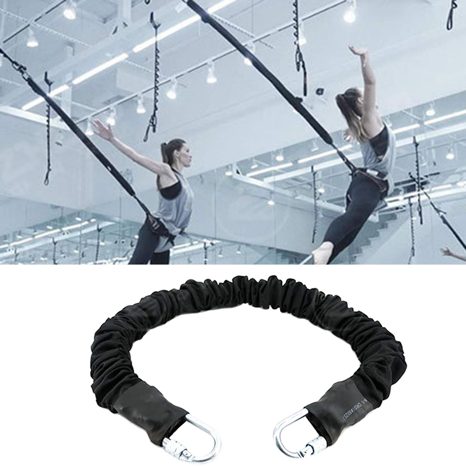 Yoga-Gürtel, widerstandsfähig, rutschfest, Emulsion, Yoga-Bungee-Seil für Fitnessstudio