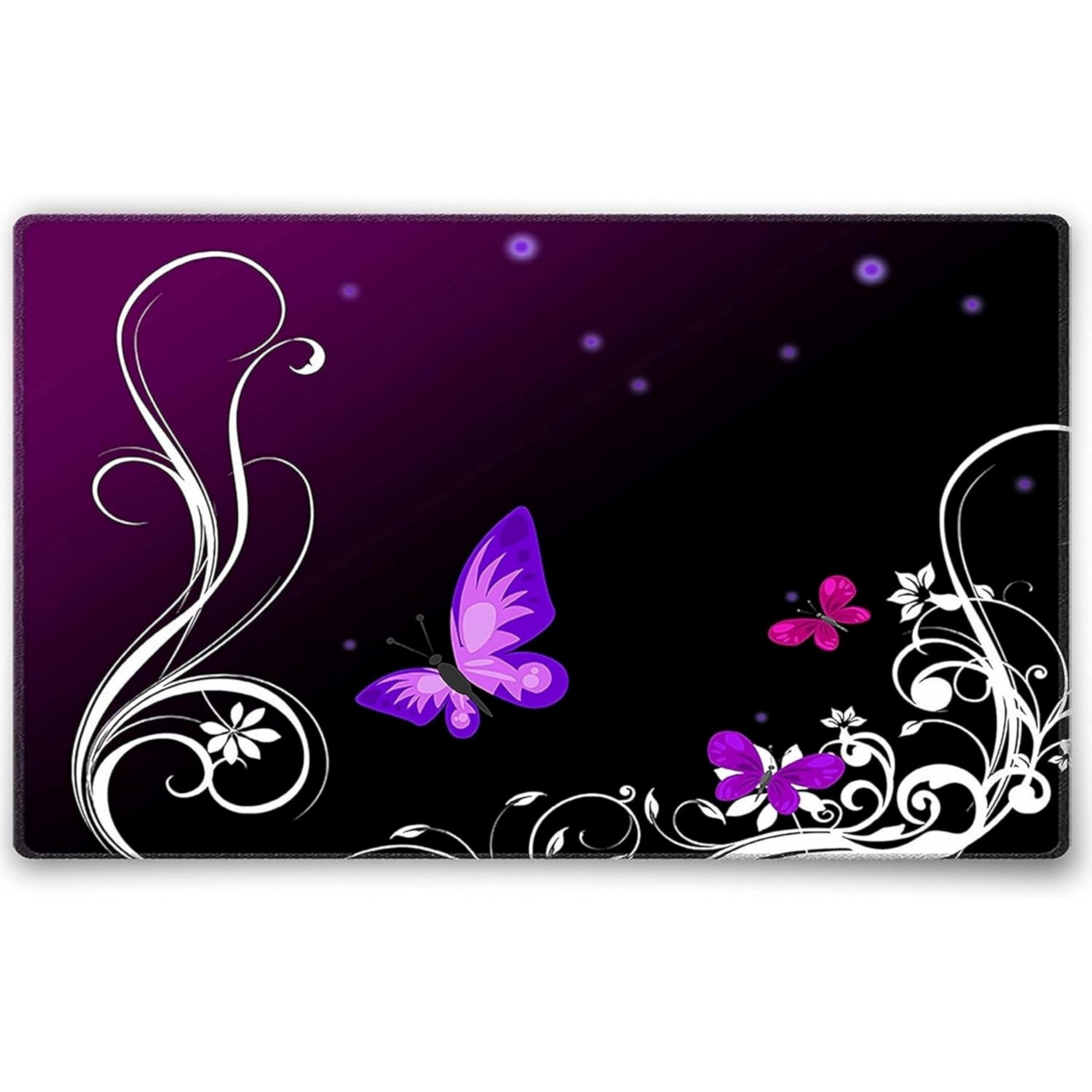 Silent Monsters Alfombrilla de ratón Ordenador XXL 900 x 400 mm, Mouse Pad Grande Tela, púrpura, Antideslizante y silenciosa, para Gaming, Oficina, Home Office, Lavable, Enrollable, Cosida — view 21