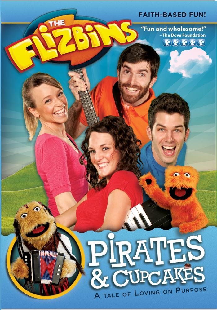 Flizbins Pirates & Cupcakes DVD importado soluciona la falta de animación original