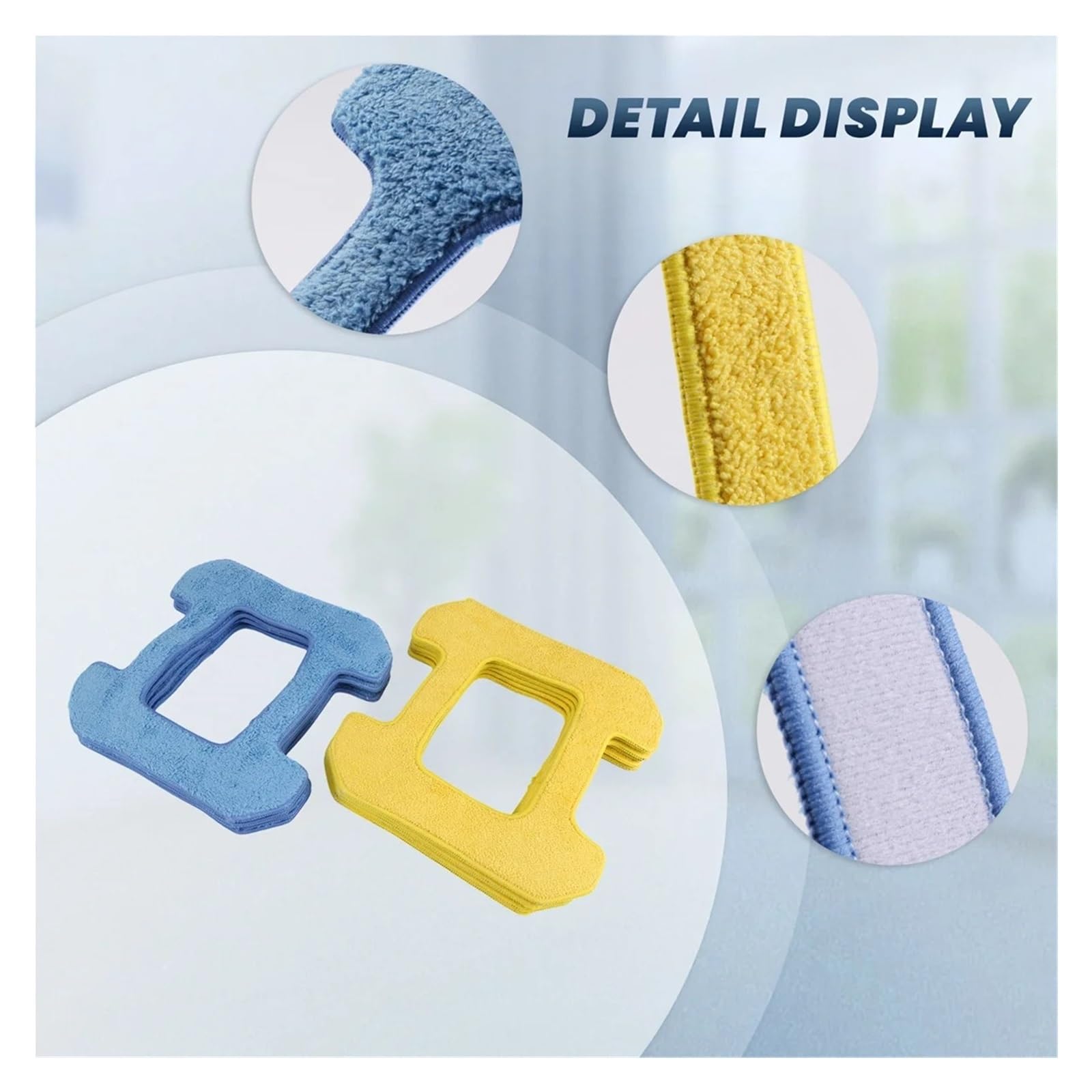 Straccio Robot for La Pulizia Delle Finestre, Compatibile Con Hobot, Accessori Straccio In Microfibra, Materiale for Pulizia A Umido E A Secco