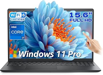 15 Touchscreen Laptop for Business & Home, Intel 13th Core i7-1355U (10-core), 64GB RAM, 128TB SSD, 15.6" Touch Screen FHD Anti-Glare Display, Windows Copilot, Wi-Fi 6, Windows 11 Pro