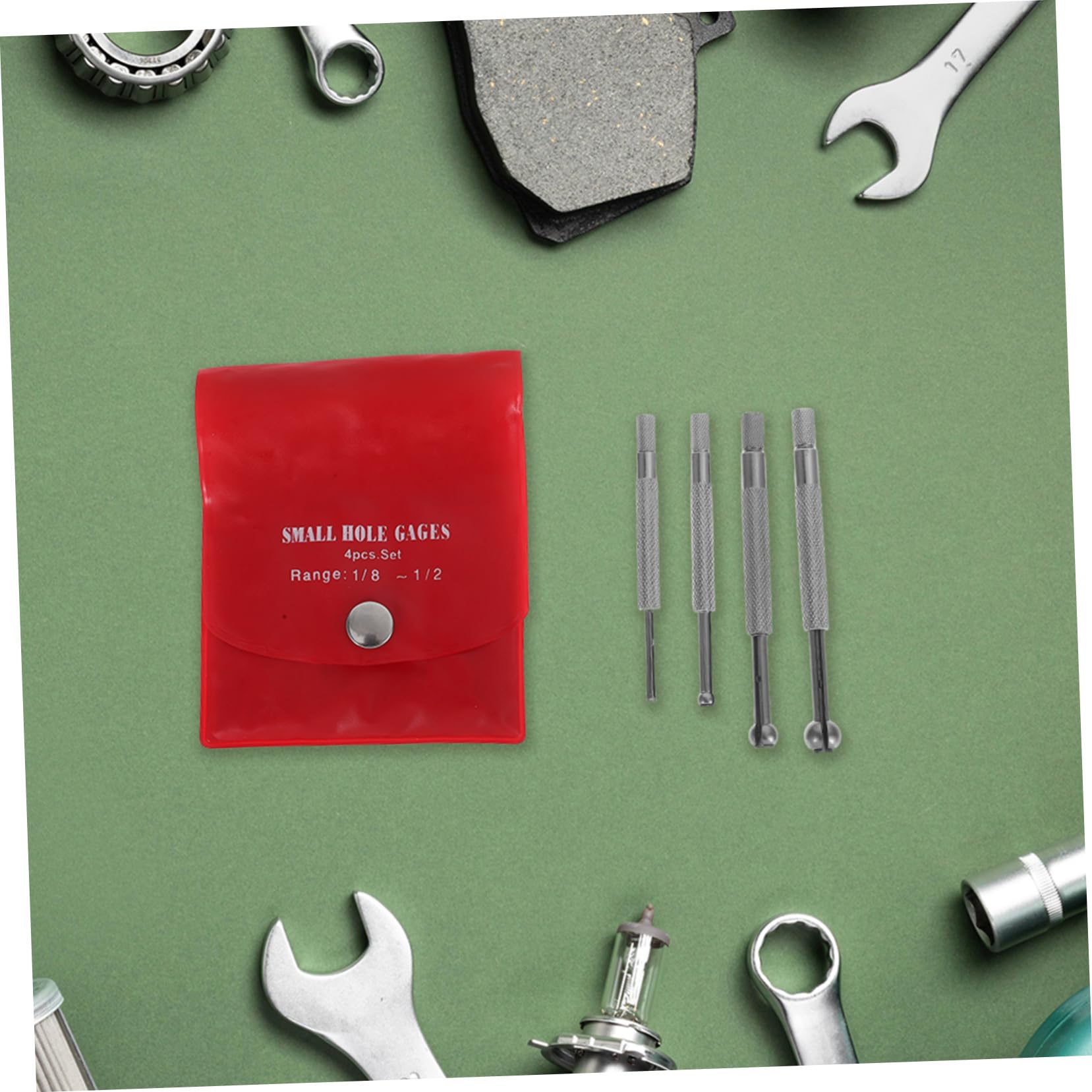 CLISPEED 4pièces Jauge De Précision Pour Mesure De Diamètre Intérieur Ensemble Jauges Réglables Pour Petits Orifices Outil Mesure Kit Complet Diamètre