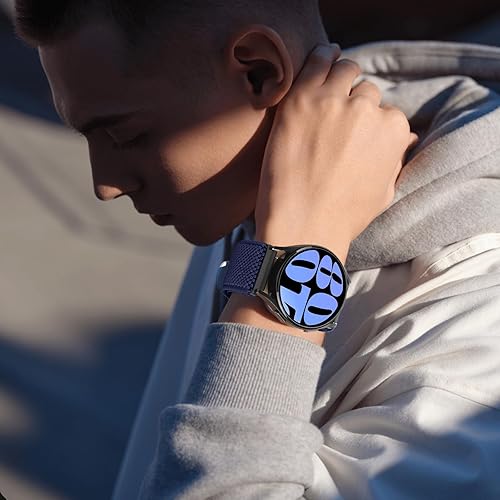 Miniatura 6 de Runostrich Correa de reloj de nailon de liberación rápida  0.709 in, 0.748 in, 0.787 in, 0.866 in, 0.945 in, correas elásticas ajustables de nailon