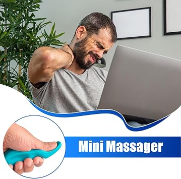 Deep Tissue Massage Tool - Manual Thumb Saver Massager - Hand Massage Tool, Massage Tools & Equipment, Pressure Point Massage Tool for Women Men