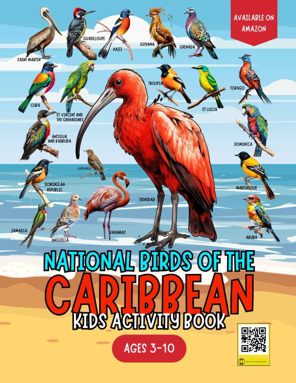National Birds of the Caribbean: Kids Activity Book