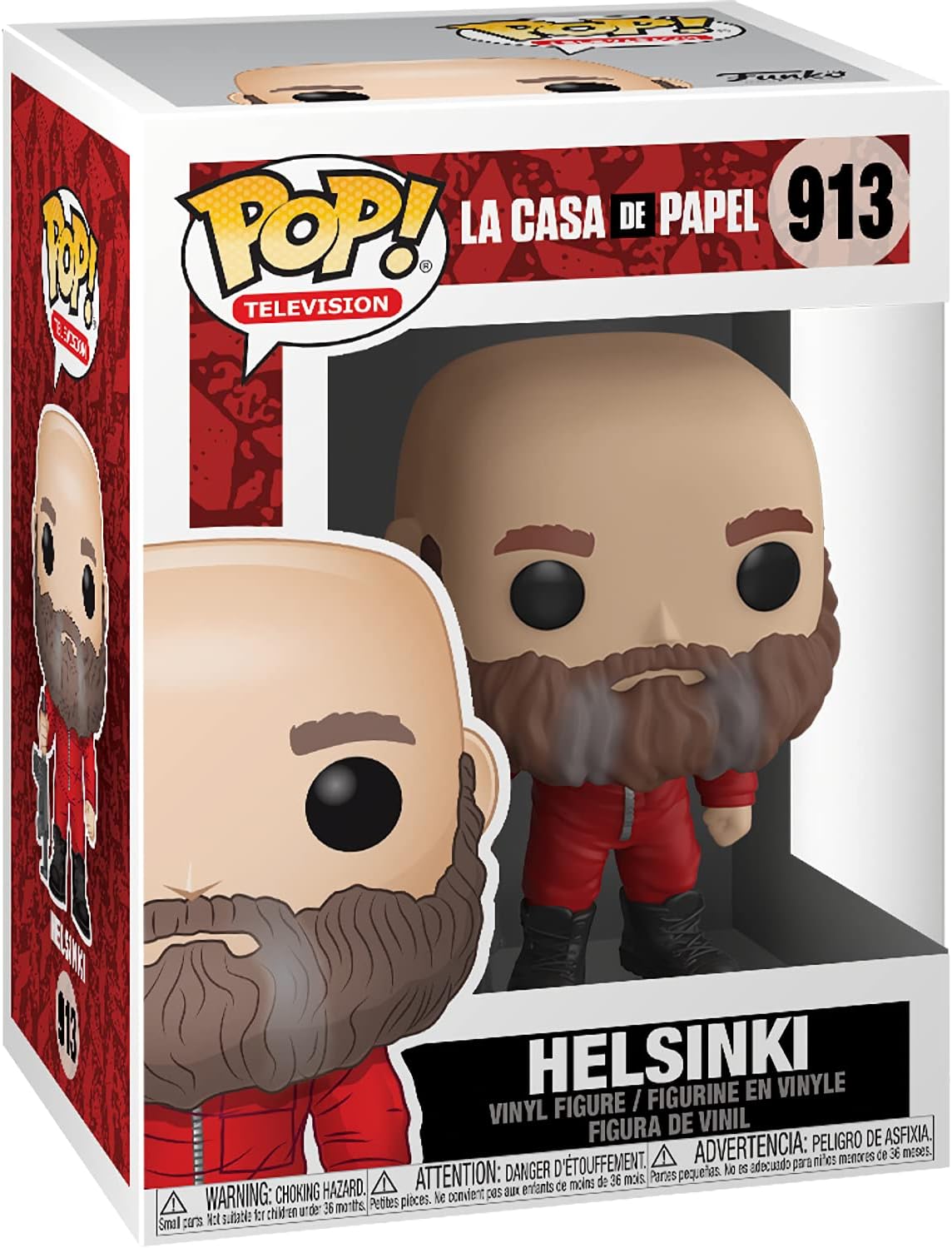 Helsinki: Fun ko Pop! TV Vinyl Figure & 1 Compatible Graphic Protector Bundle (913-44194 - B)